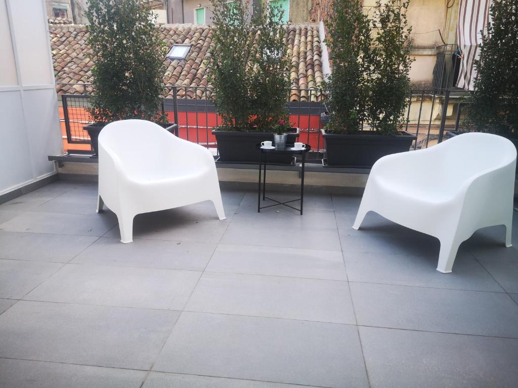 Balkon lub taras w obiekcie ARMISI B&B