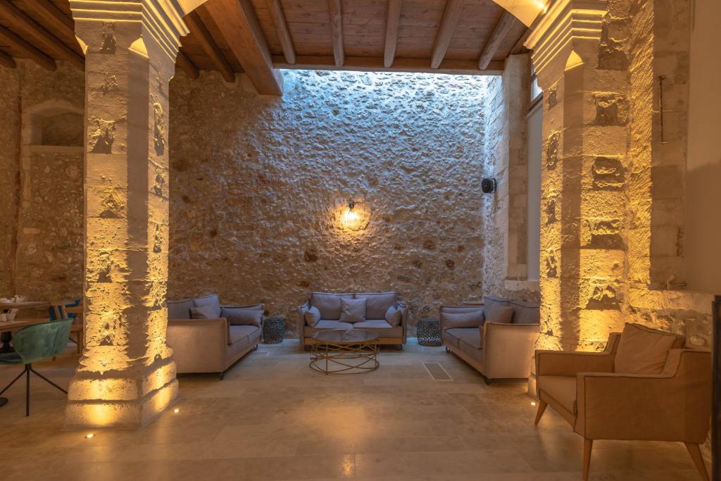 Posezení v ubytování Casa Dei Delfini