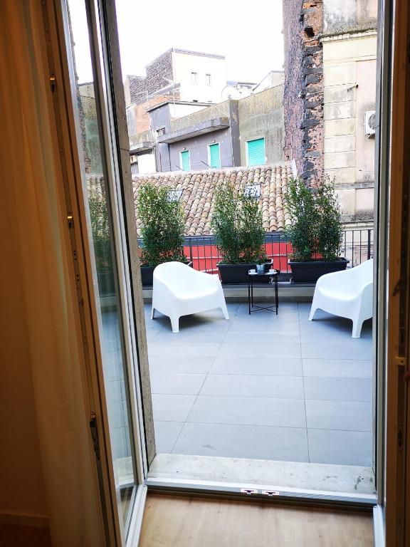 Balkon lub taras w obiekcie ARMISI B&B