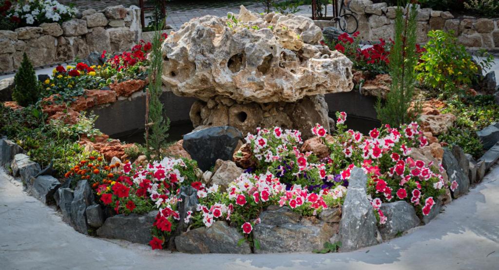 Zahrada ubytování Hotel Insula
