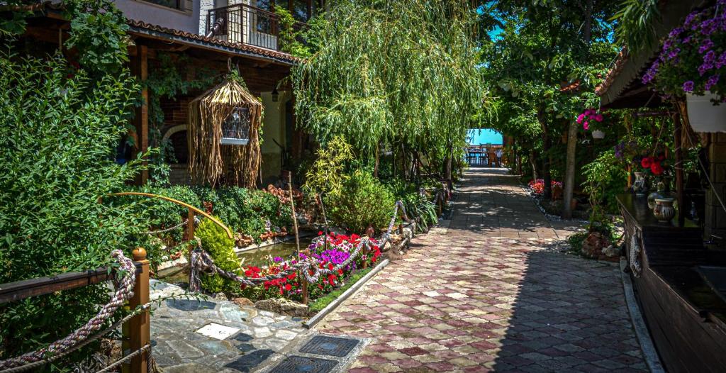 Zahrada ubytování Hotel Insula
