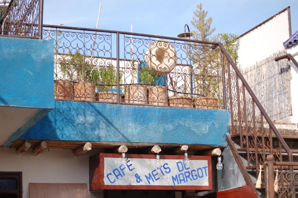 Balkón nebo terasa v ubytování Dar Margot Marrakech