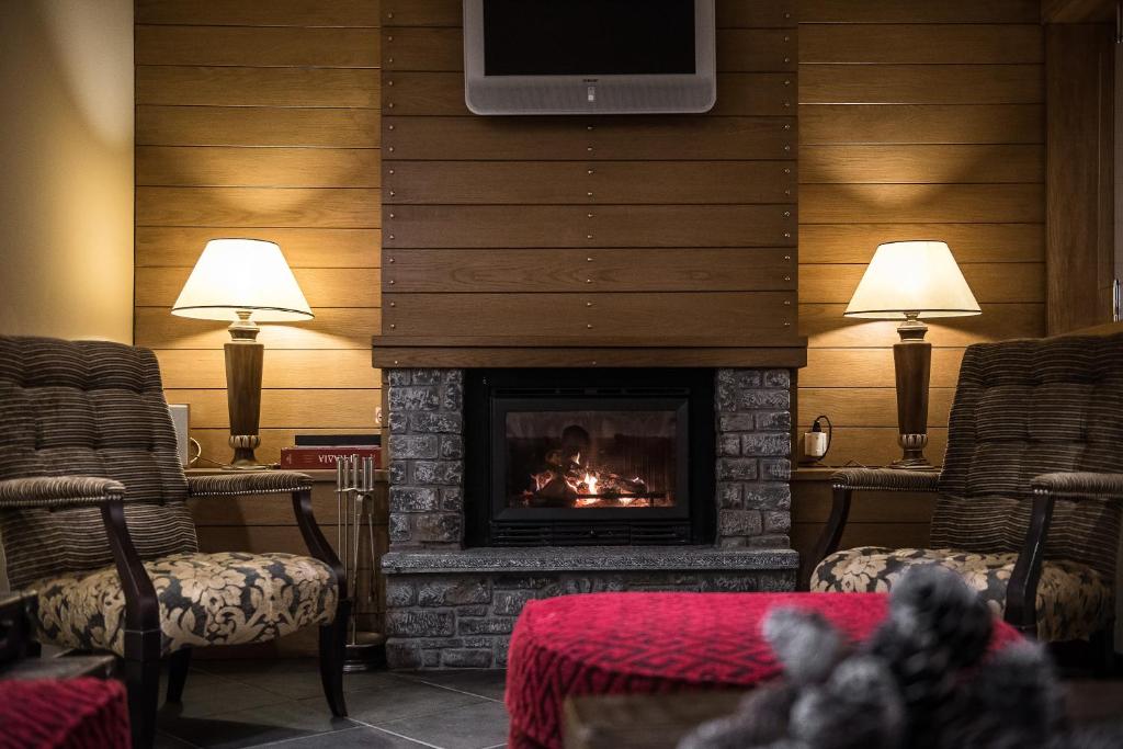 Posezení v ubytování Lagadia Resort
