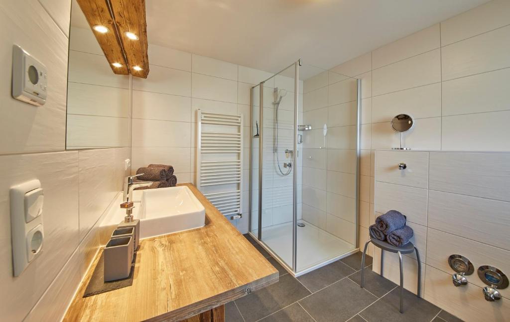 Koupelna v ubytování Apartments Lakeside 29 Zell am See