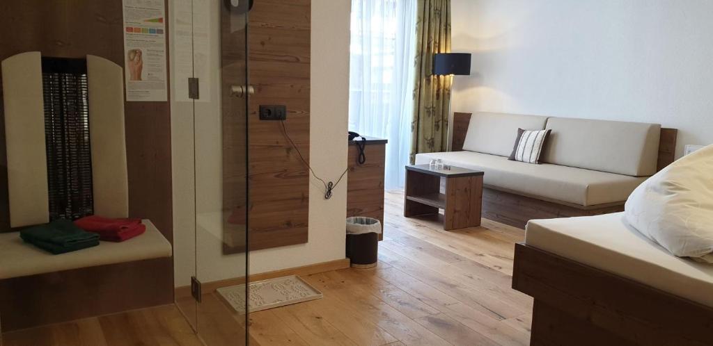 Posezení v ubytování Hotel Garni Jägerheim