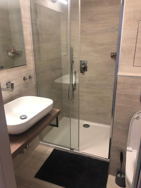 Koupelna v ubytování Apartmán ROKY 6