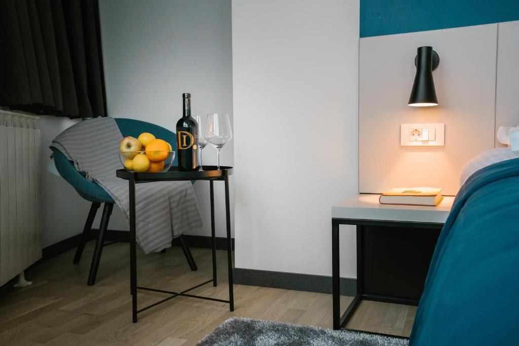 Posezení v ubytování Hotel Blue