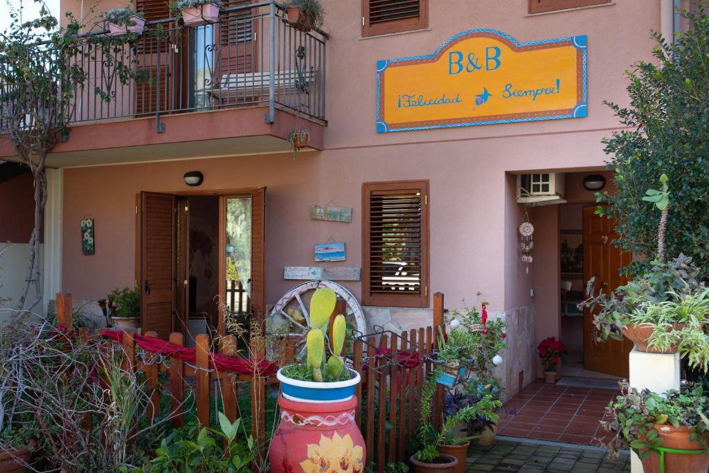 Budova, kde se bed and breakfast nachází