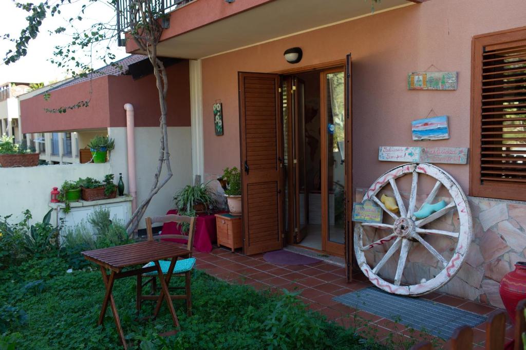 Budova, kde se bed and breakfast nachází