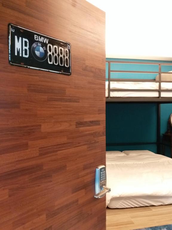 Postel nebo postele na pokoji v ubytování Fangliao Chun Lai Homestay