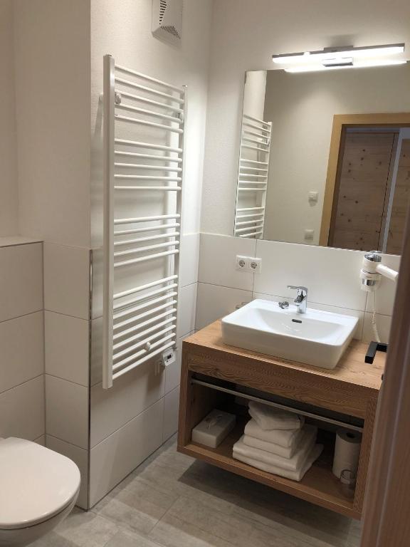 Kúpeľňa v ubytovaní Appartement Botenwirt