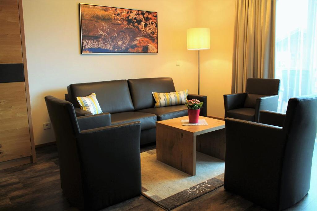 Posedenie v ubytovaní Tschuggmall Appartements