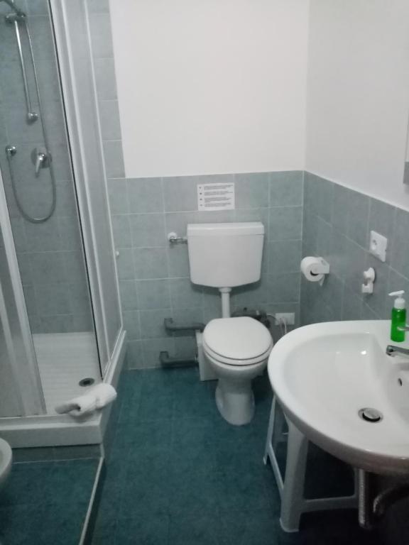 Kúpeľňa v ubytovaní Olimpica Relais guest house