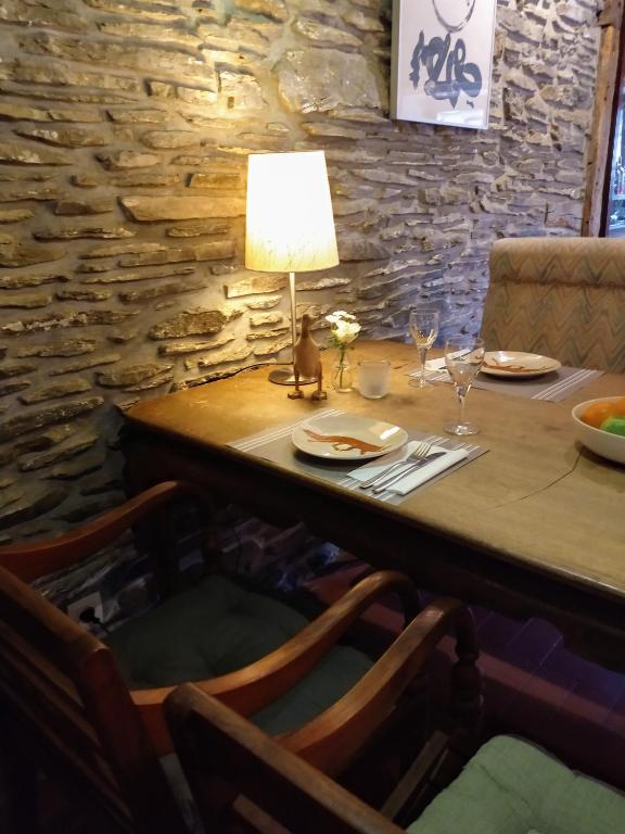 Posezení v ubytování B&B La Belle Histoire Laforêt