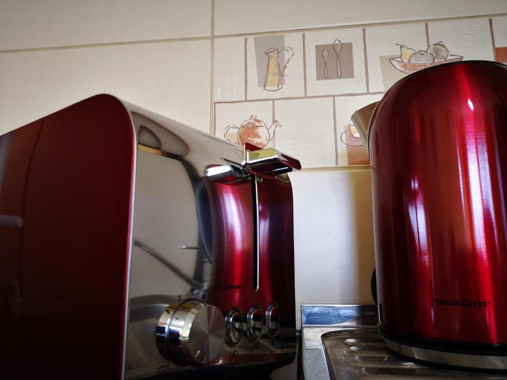 Kuchyňa alebo kuchynka v ubytovaní Berik Apartman