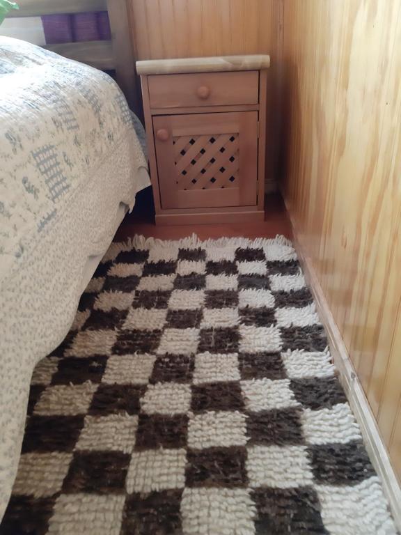 Postel nebo postele na pokoji v ubytování Cabañas Don Foncho