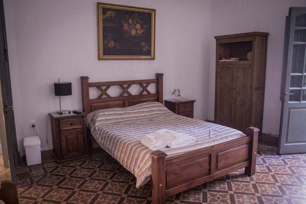 Cama o camas de una habitación en Casa Woppa