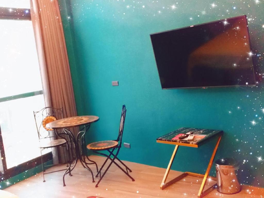 TV a/nebo společenská místnost v ubytování Fangliao Chun Lai Homestay
