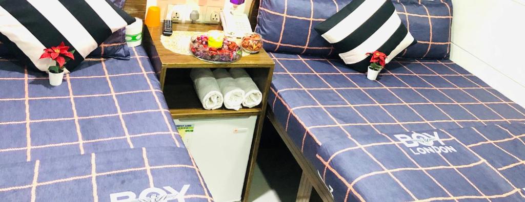 Posezení v ubytování Premium Lounge