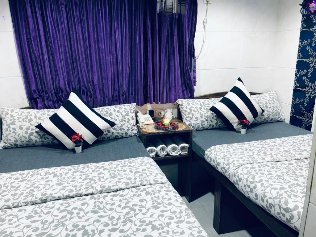 Postel nebo postele na pokoji v ubytování Premium Lounge