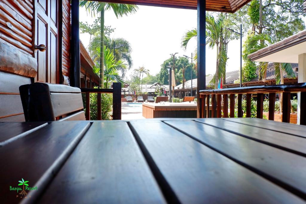 Balkón nebo terasa v ubytování Banpu Resort Trat