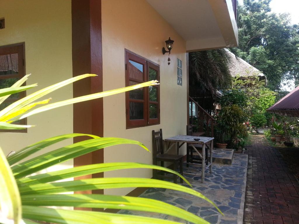 Zahrada ubytování Ban Sabai Sabai Guest House