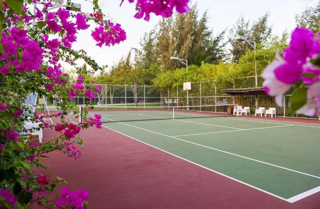 Tiện nghi tennis/bóng quần (squash) tại Beachfront 4 Bedrooms villa Sanctuary Ho Tram