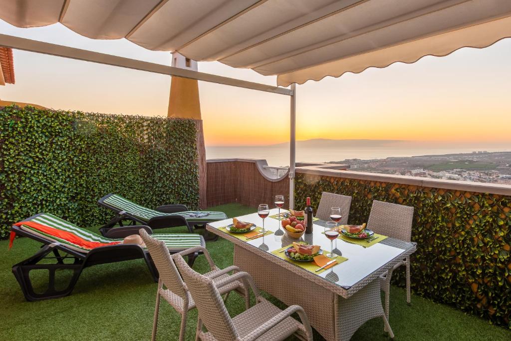 En balkon eller terrasse på 22 Casablanca II Veronica