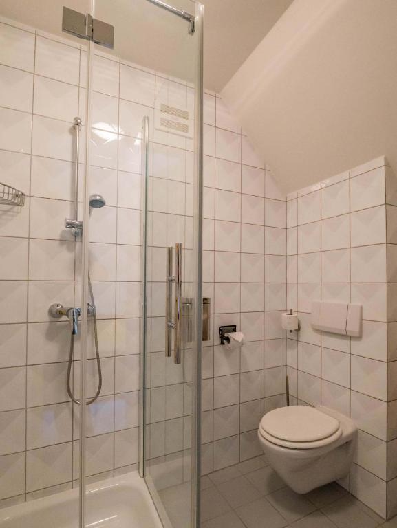 Koupelna v ubytování Gästehaus Pointner