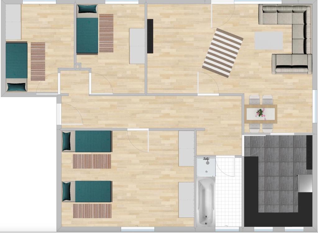 Ferienwohnung Schäfer - Appartement Met Balkon