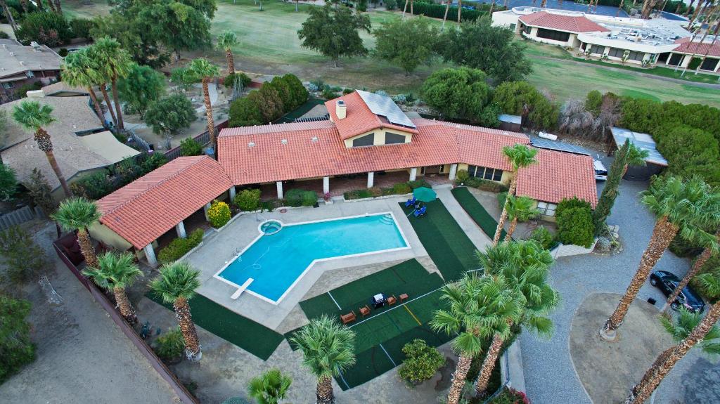 Borrego Springs Golfers Paradise with Private Pool! с высоты птичьего полета