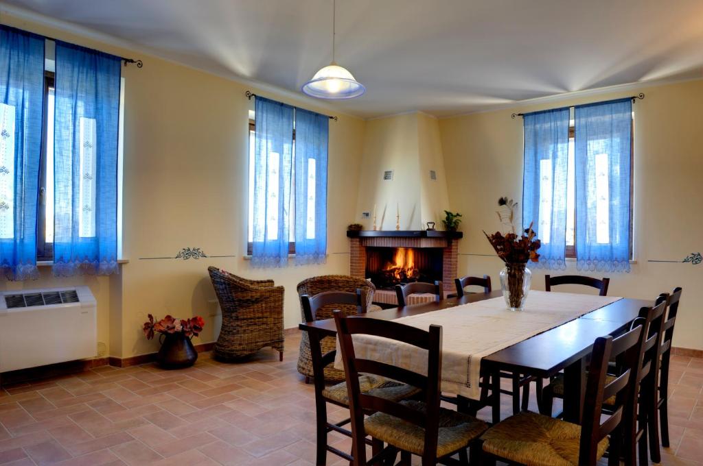 Posezení v ubytování Casa Cardarella