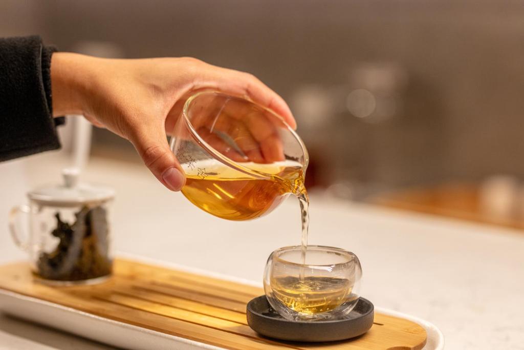 Nápoje v ubytování CHO Stay Capsule Hotel-Taoyuan Airport T2