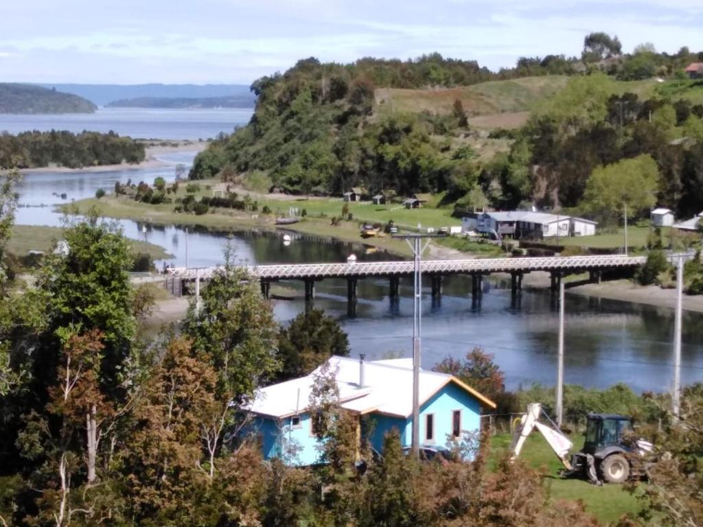 Příroda nedaleko prázdninového domu