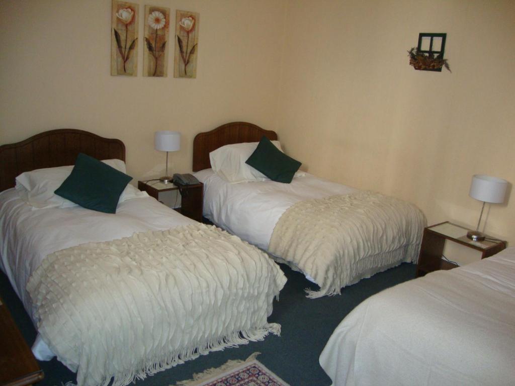 Postel nebo postele na pokoji v ubytování Hotel Las Flores