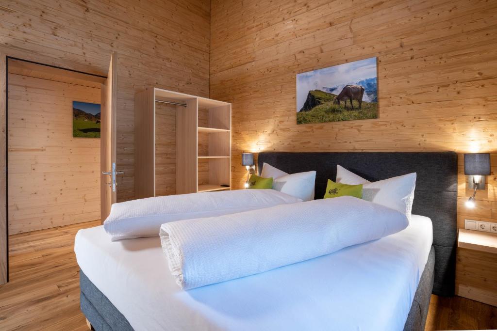 Postel nebo postele na pokoji v ubytování Willihof