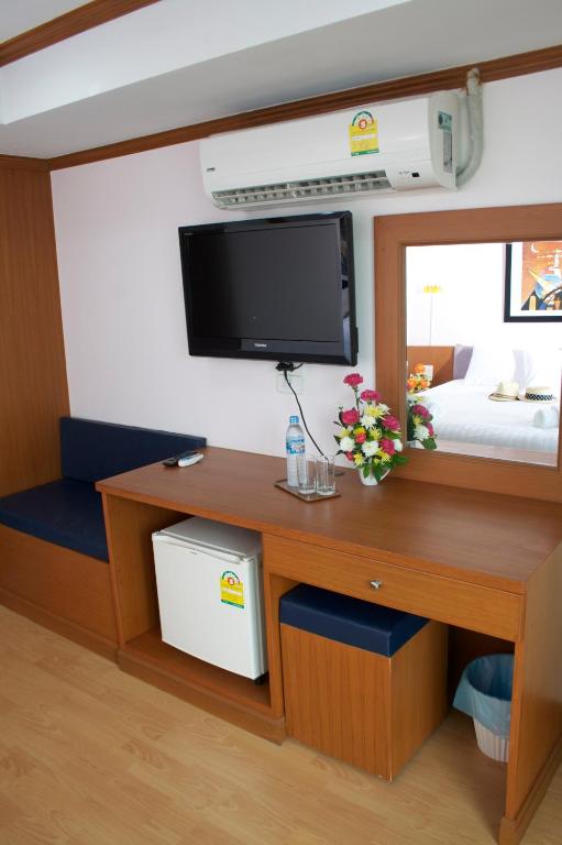 TV a/nebo společenská místnost v ubytování Cordial serviced apartment