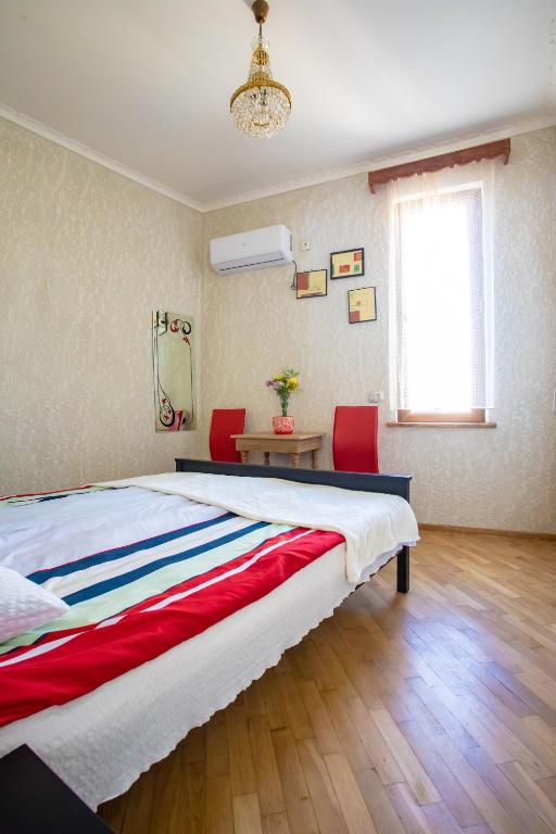 Postel nebo postele na pokoji v ubytování Gantiadi