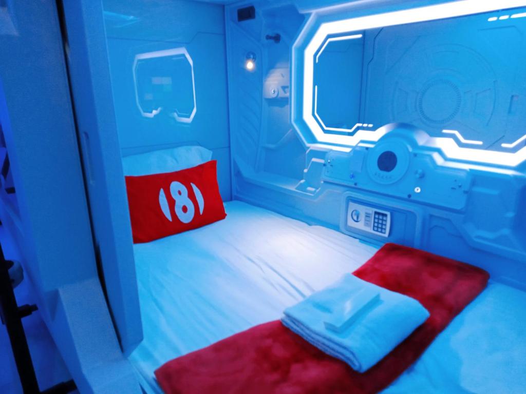 Postel nebo postele na pokoji v ubytování 8Hostel