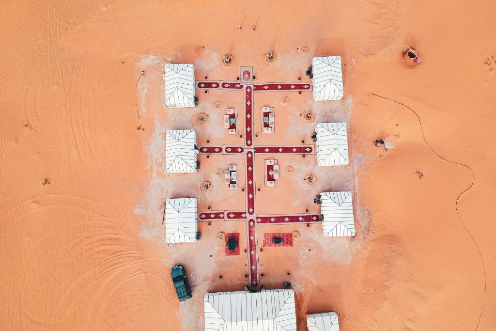 Půdorys ubytování Sirocco Luxury Camp