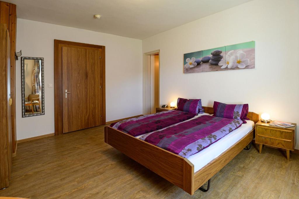 Postel nebo postele na pokoji v ubytování Hotel Bel-Air Eden