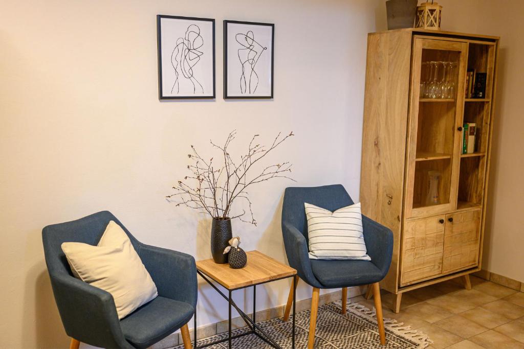 Posezení v ubytování Wawies Apartments
