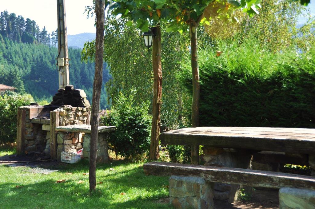 Zahrada ubytování Casa Rural Altzuste Landetxea