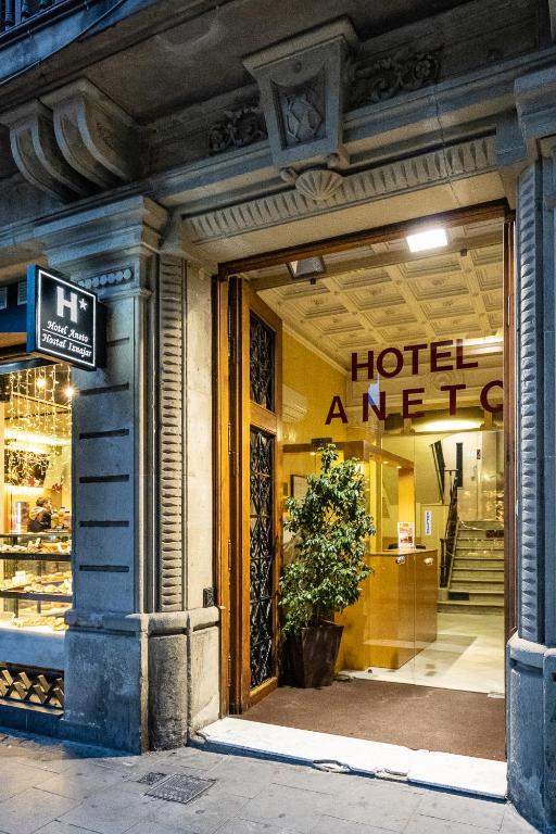 Exteriér nebo vchod ubytování Hotel Aneto