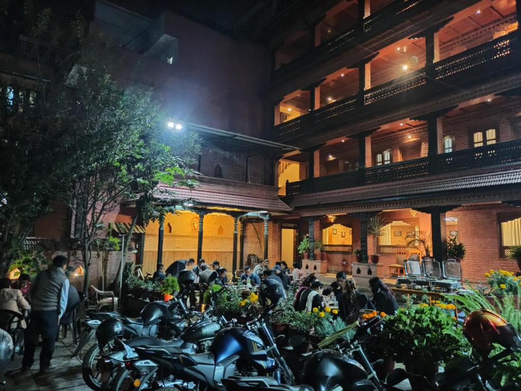 Zahrada ubytování Nag Pukhu Guest House