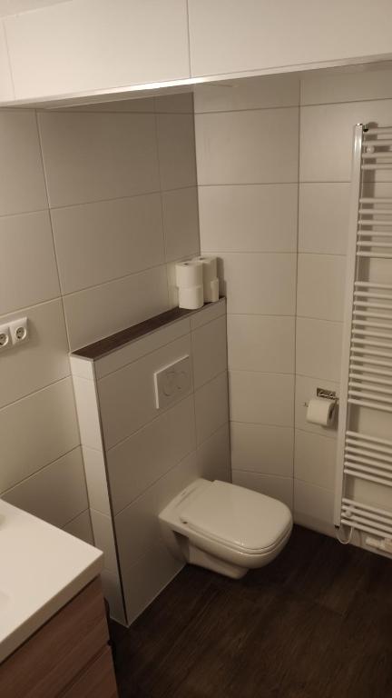 Koupelna v ubytování Gästehaus Maria