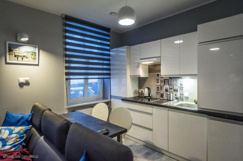 Kuchyňa alebo kuchynka v ubytovaní Apart-Invest Apartament Wiwi