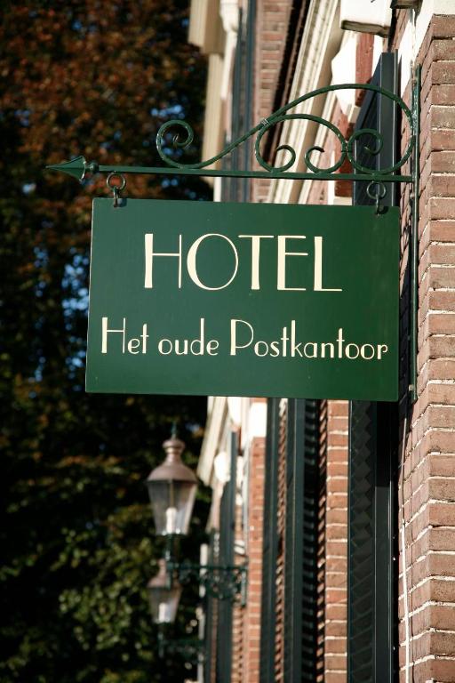 Een certificaat, prijs of ander document dat getoond wordt bij Hotel het Oude Postkantoor