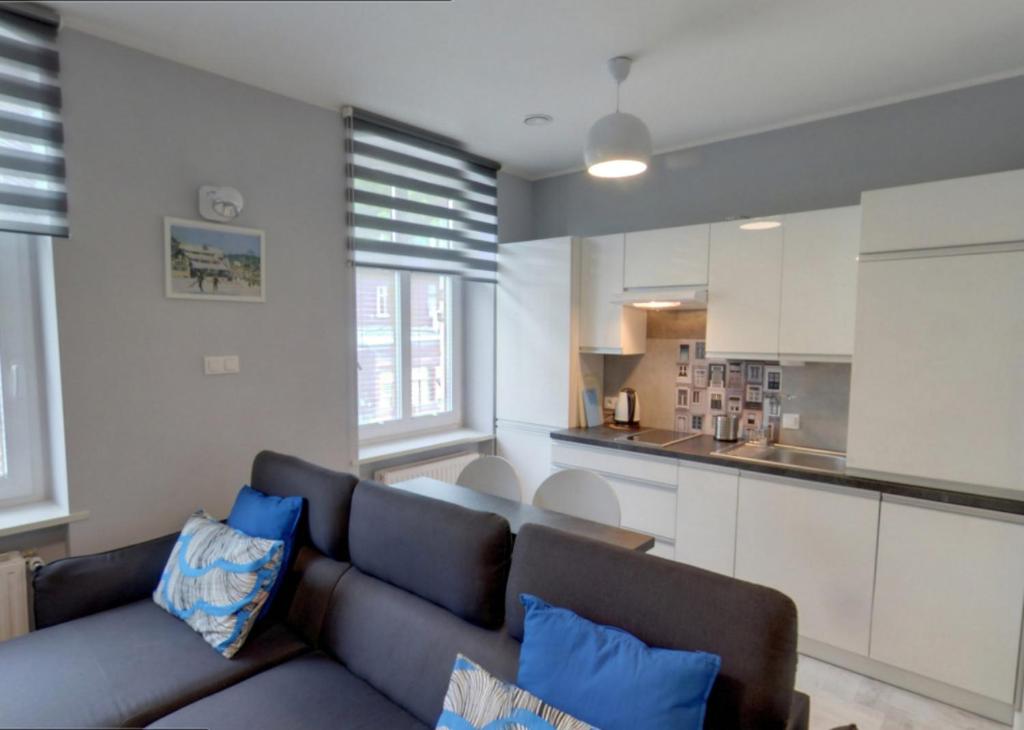 Kuchyňa alebo kuchynka v ubytovaní Apart-Invest Apartament Wiwi