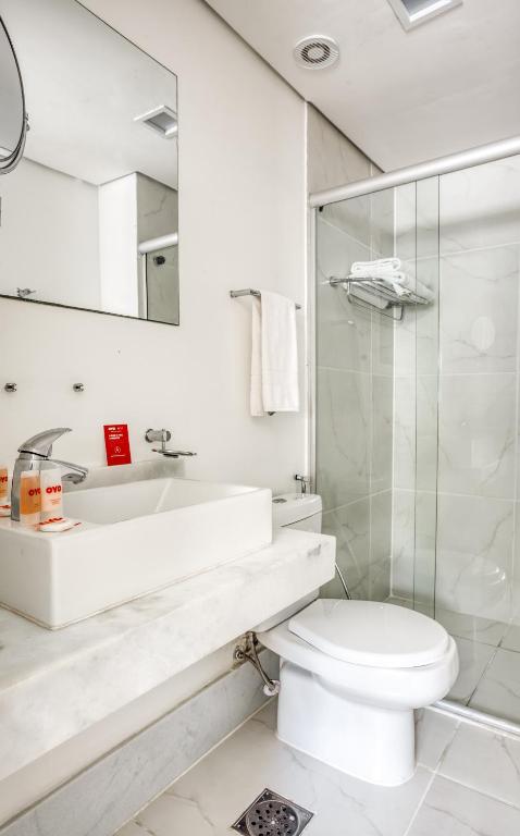 Um banheiro em CHA Pampulha Design Hotel